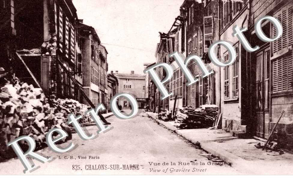 vue Rue de la Graviere detruite