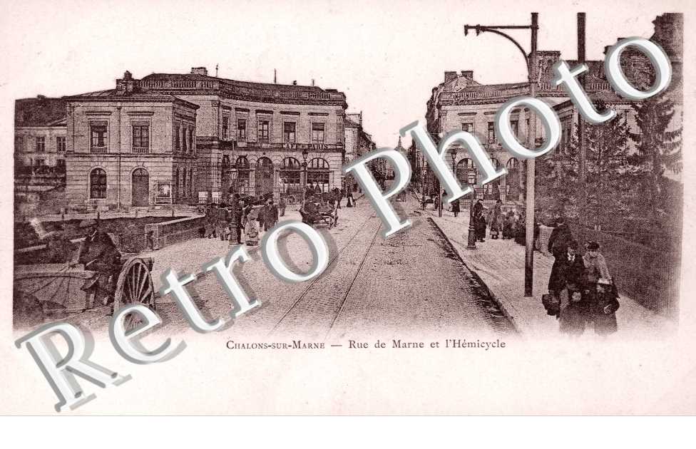 rue de Marne et Hemicycle