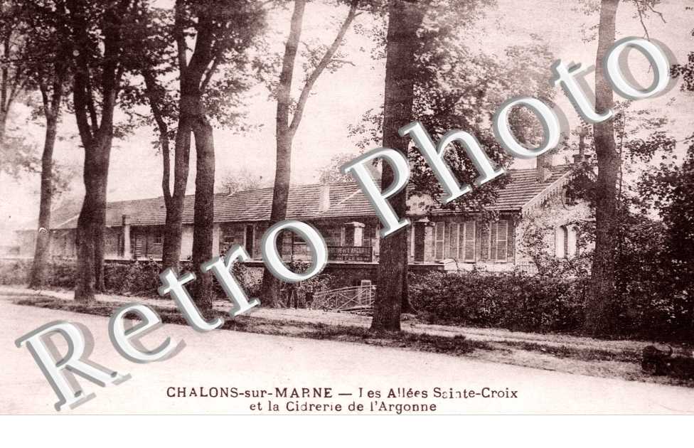 les Allees Sainte-Croix et la Cidrerie de l'Argonne