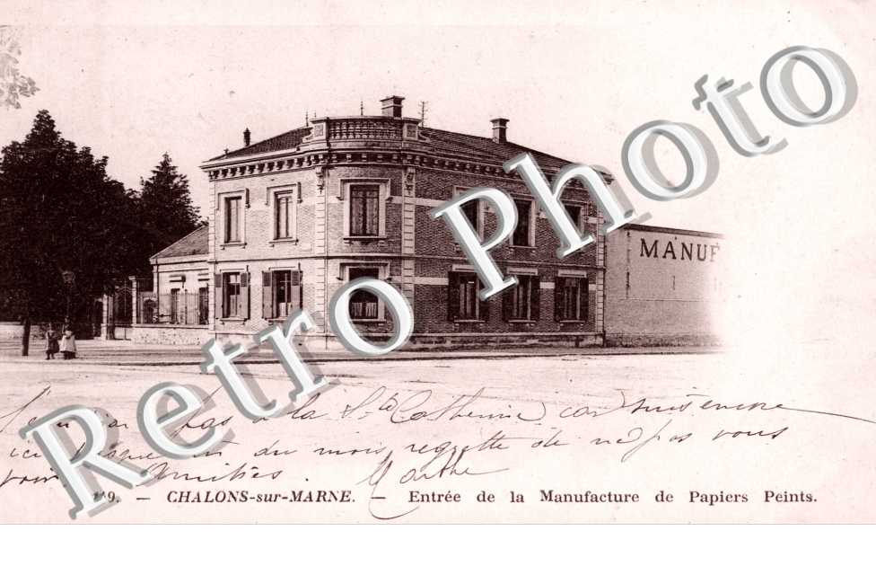 Entree de la Manufacture de Papiers Peints