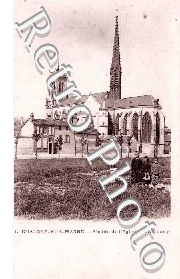 Abside de l'Eglise Saint Loup