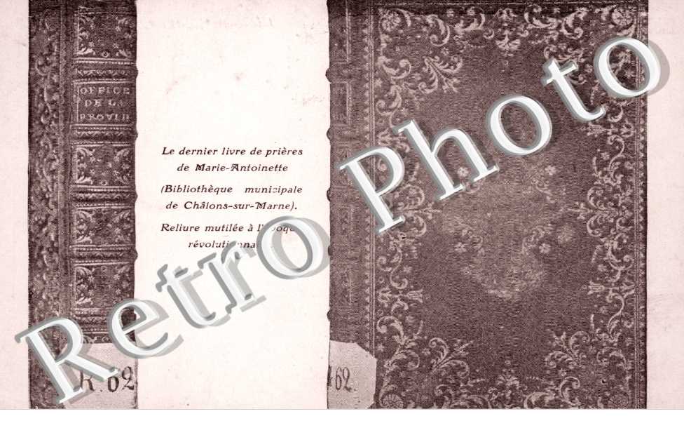 Dernier livre de prieres de Marie Antoinette