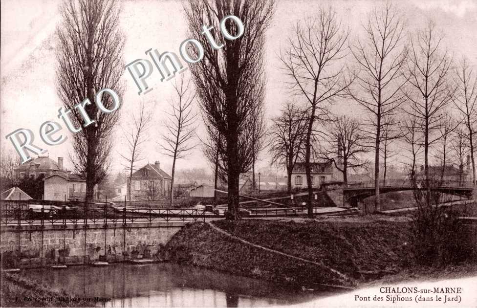 Pont des Siphons dans le Jard