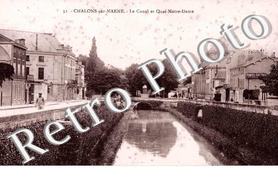 le Canal et quai Notre Dame