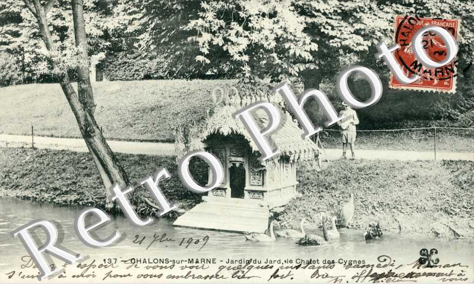 Jardin du Jard - le chalet des cygnes