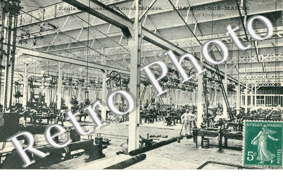 Ecole Nationale d'Arts et Metiers de Chalons-sur-Marne, Ateliers d'Ajustage