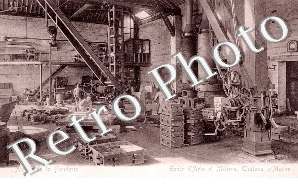 Ecole Nationale d'Arts et Metiers, Atelier de la Fonderie