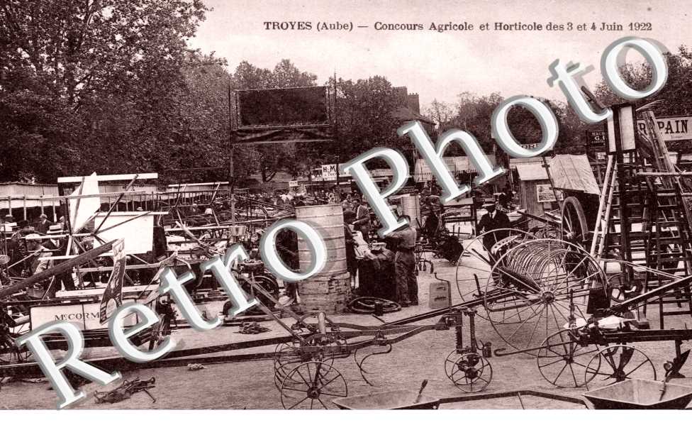 Concours agricole et Horticole des 3 et 4 juin 1922