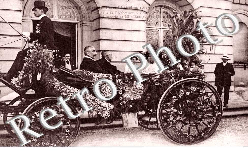 Grandes Fetes Litteraires Aout 1913, Reception des Muses a la Prefecture