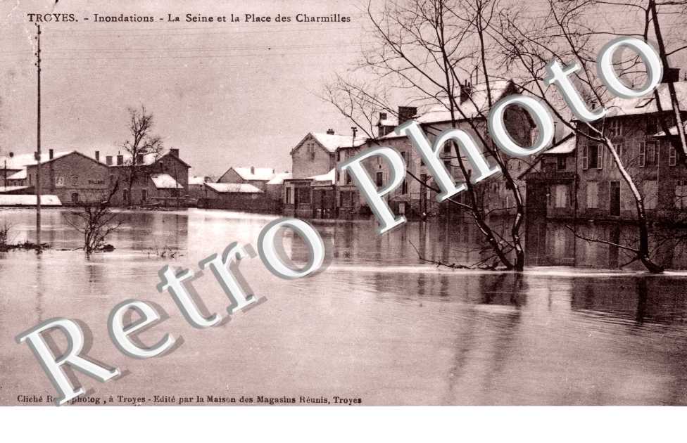 la Seine et la Place des Charmilles