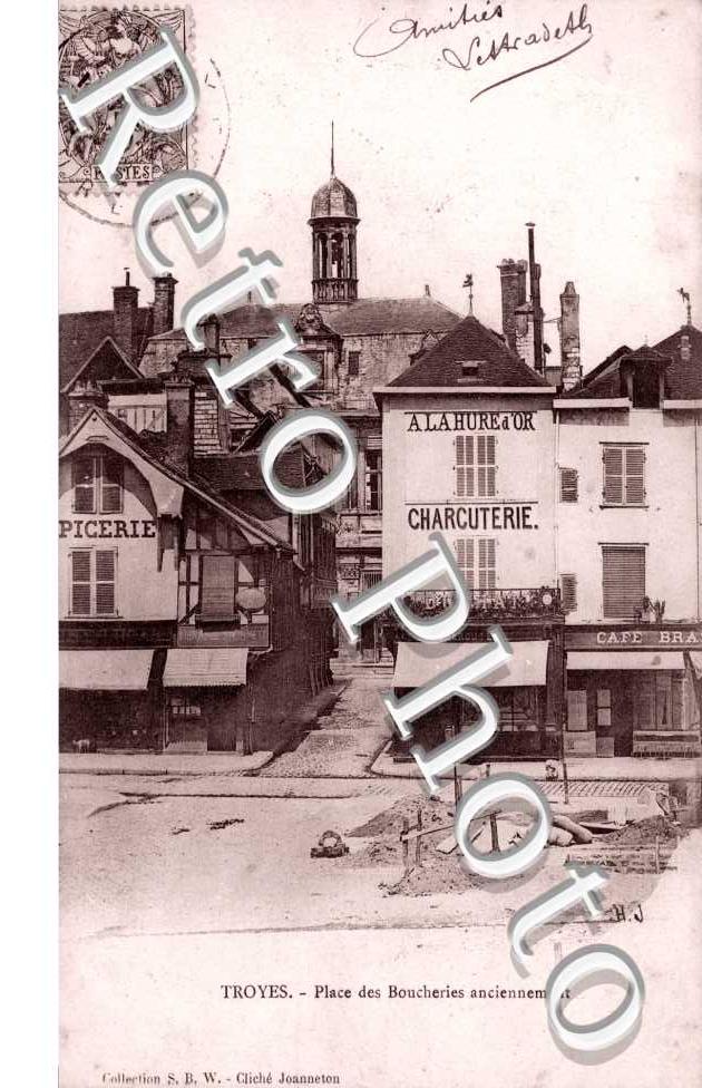 Place des Boucheries anciennement