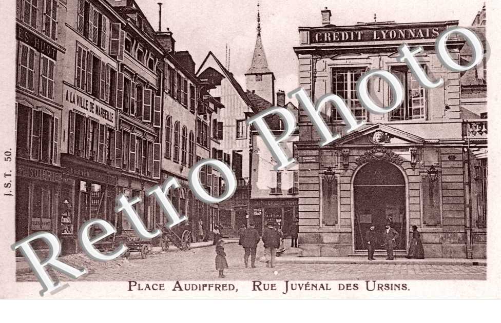 Place Audiffred - rue Juvenal des Ursins