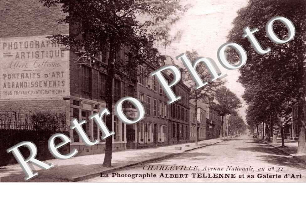 avenue nationale au n° 31 La photographie Albert Tellenne et sa galerie d'Art