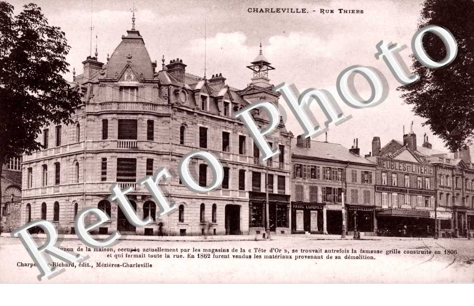 rue Thiers, magasin de la Tete d'Or
