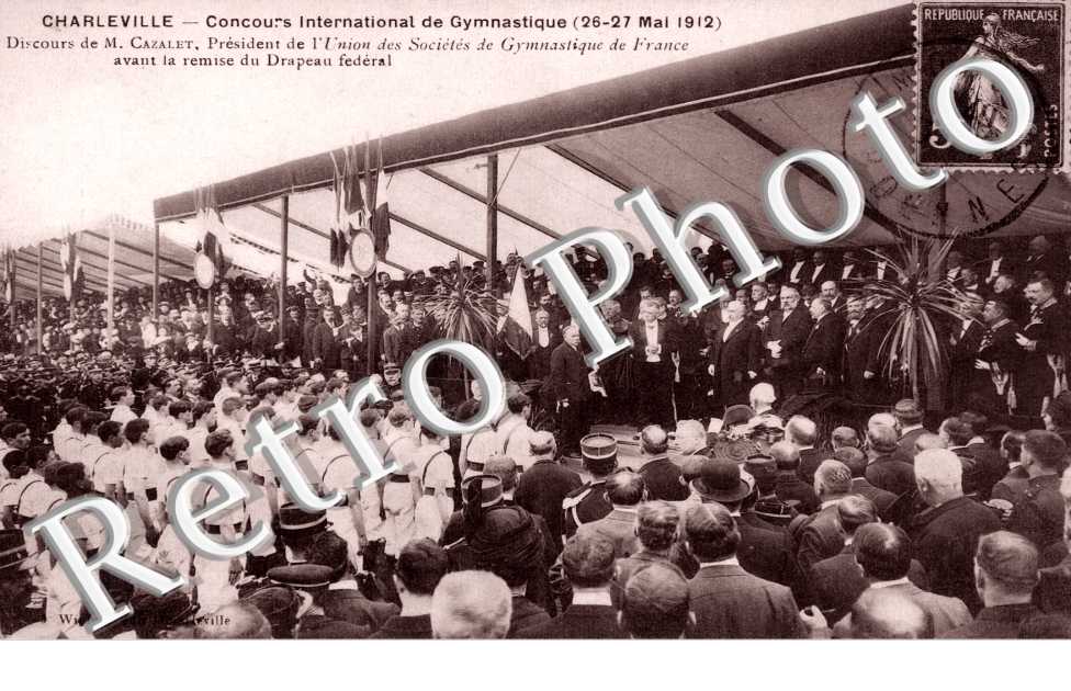 concours international de Gymnastique 26-27 mai 1912 Discours de M. Cazalet