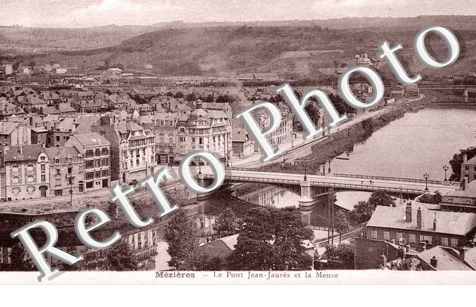 Vue Generale Pont Jean-Jaures Meuse