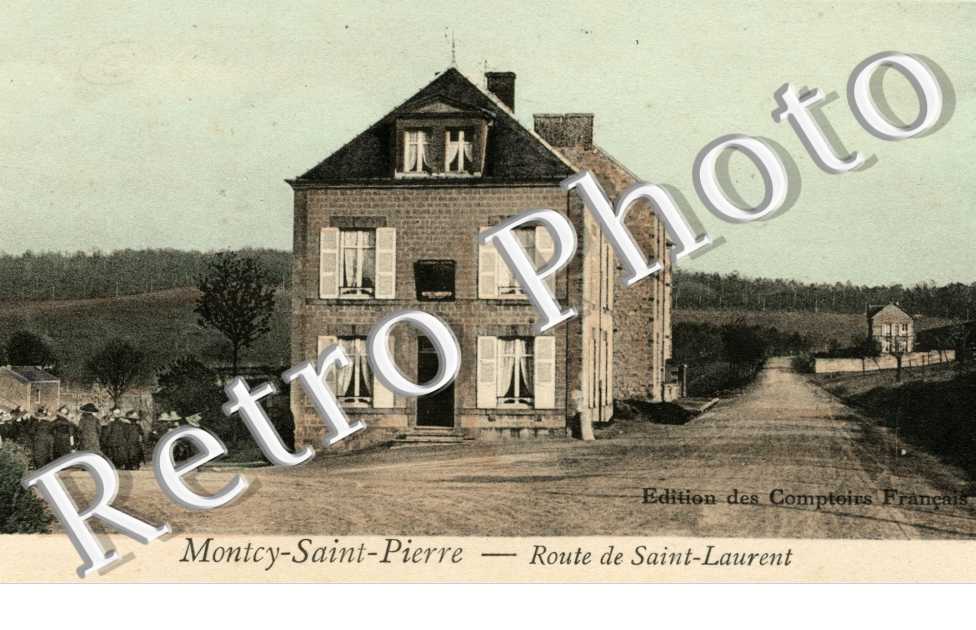 Montcy Saint Pierre, Route de Saint Laurent