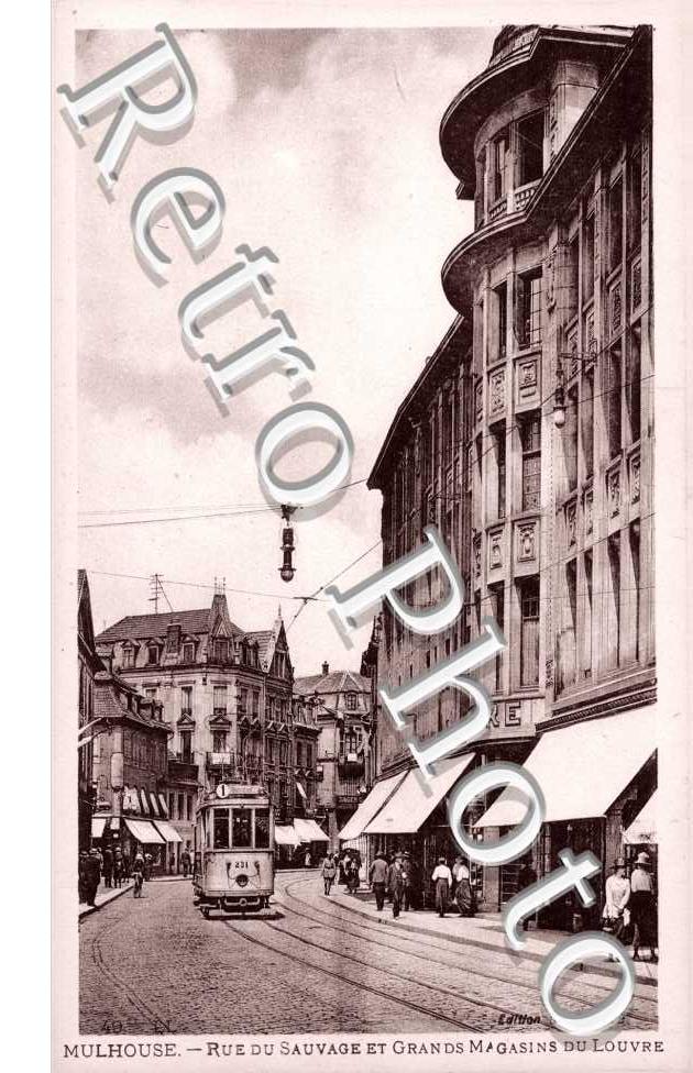 RUE DU SAUVAGE et Grands Magasins