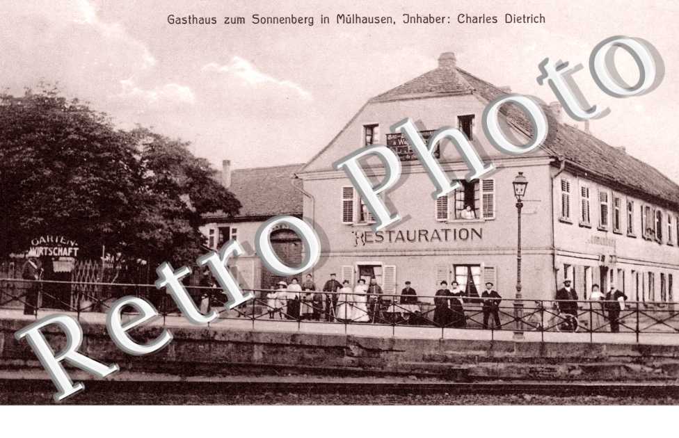 Gasthaus zum sonnenberg in mulhausen, inhaber : charles dietrich
