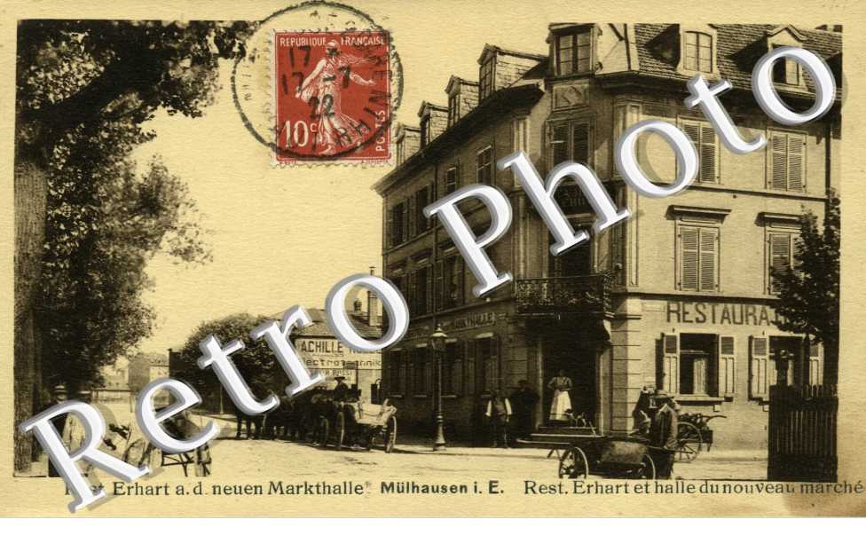 Restaurant Erhart et halle du nouveau marche