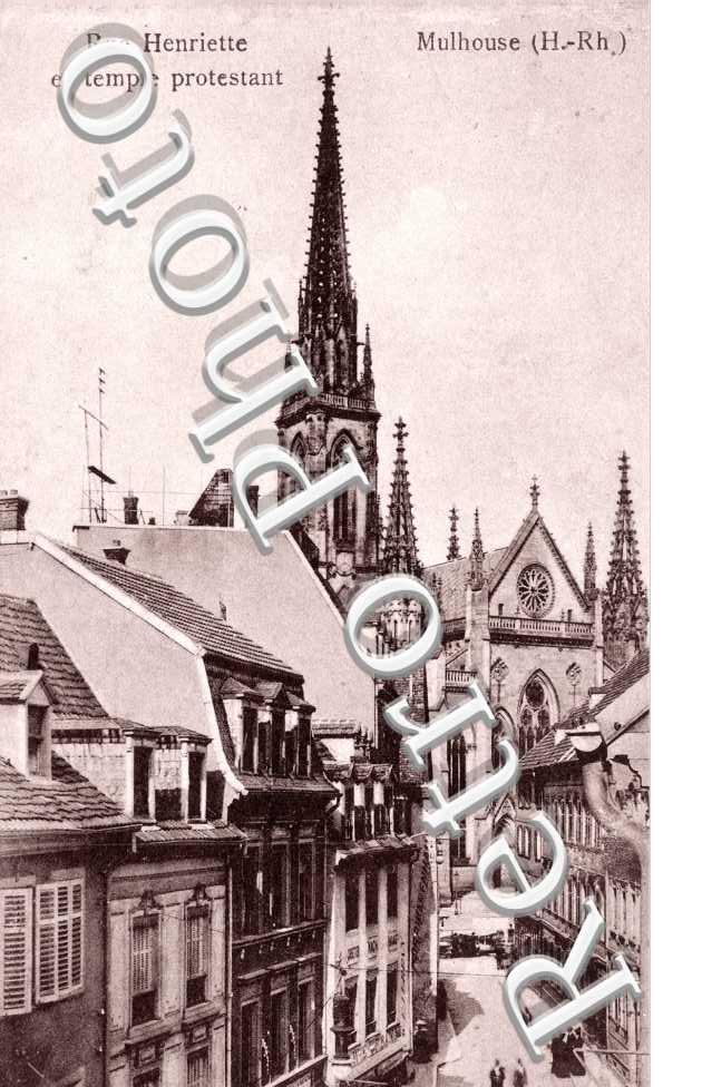 le Temple protestant rue Henriette