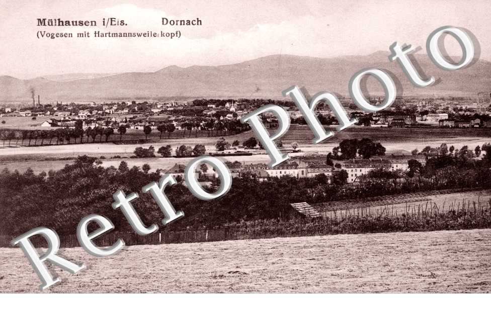 Dornach, Vogesen mit Hartmannsweilekopf