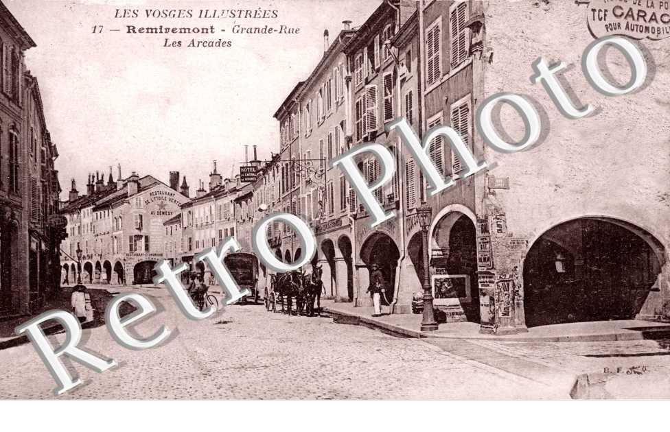 La Grande Rue, les Arcades