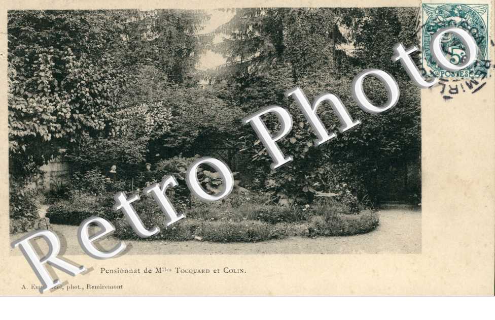 pensionnat de Melles Tocquart et Colin