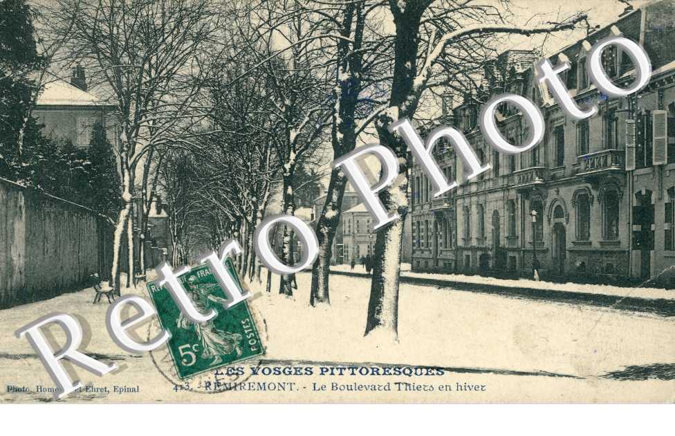 Le Boulevard Thiers en hiver
