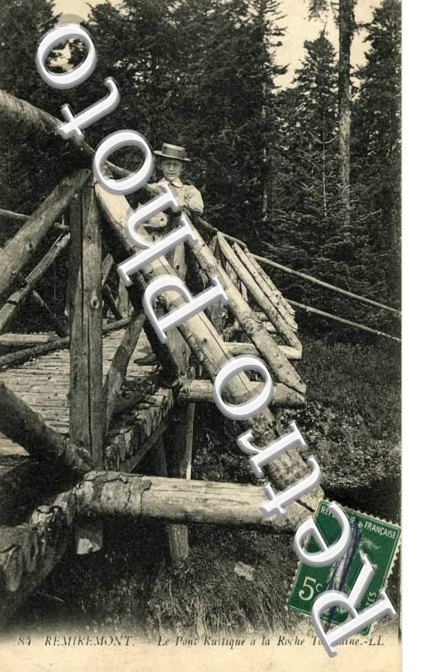 le pont rustique a al Roche Tocquaine
