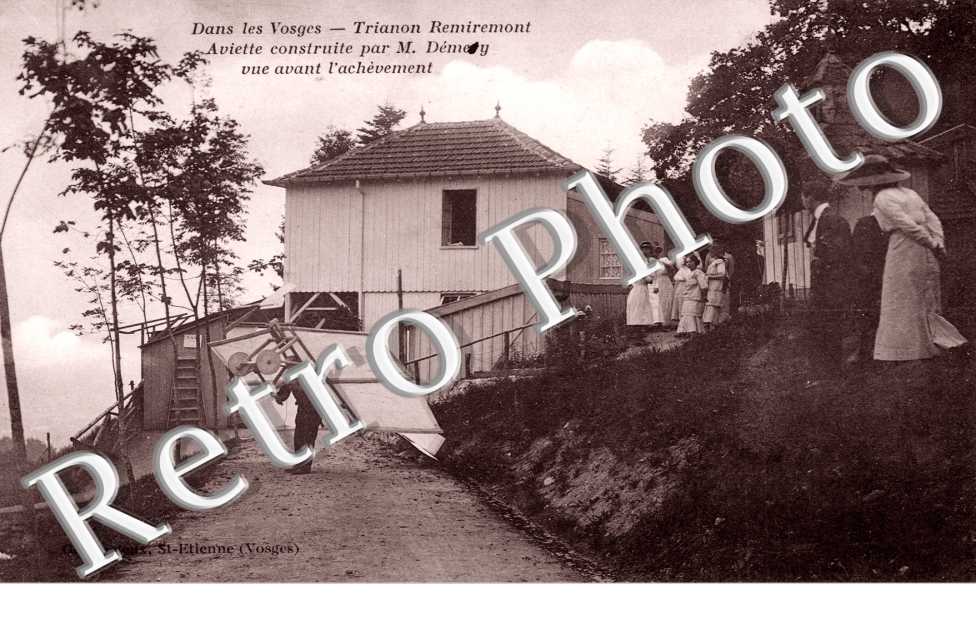 Trianon Remiremont, Aviette, Vue avant l'Achèvement