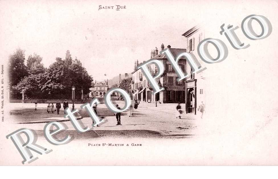 place Saint Martin et gare
