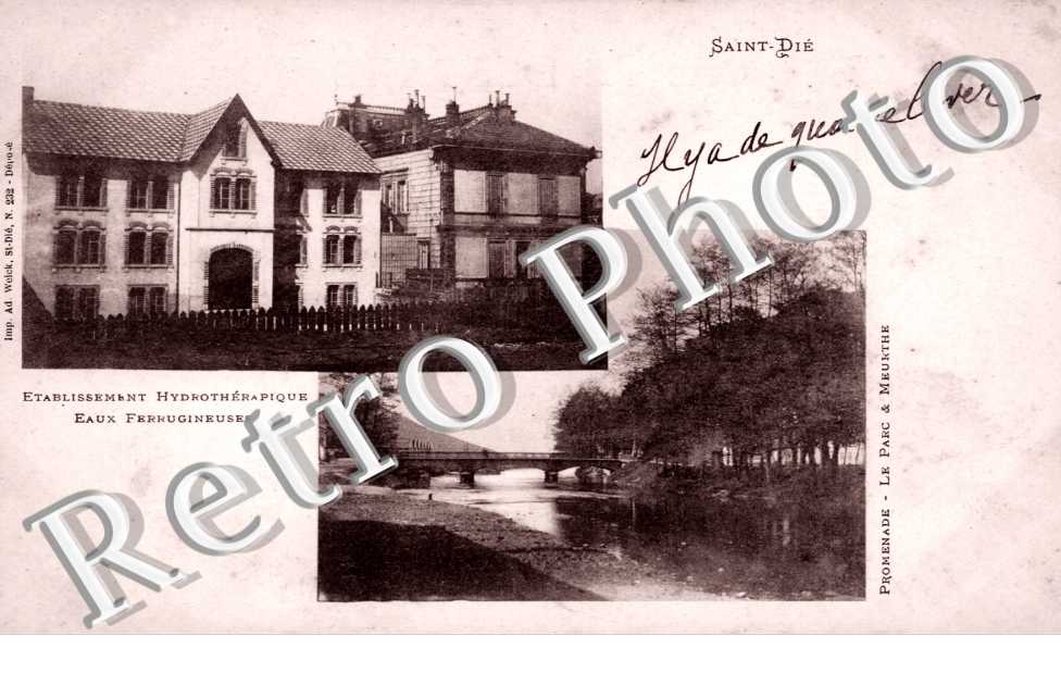 Etablissement Hydrotherapique, Eaux Ferrugineuse