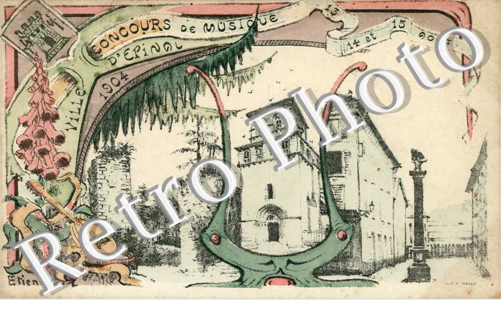 concours de musique 14 et 15 aout 1904