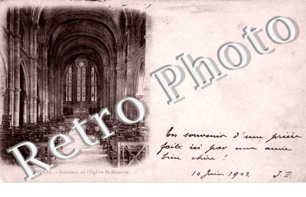 Interieur de l'Eglise St Maurice