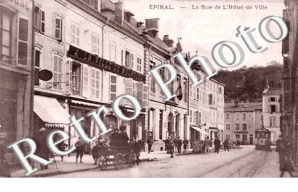 La rue de l'Hotel de ville