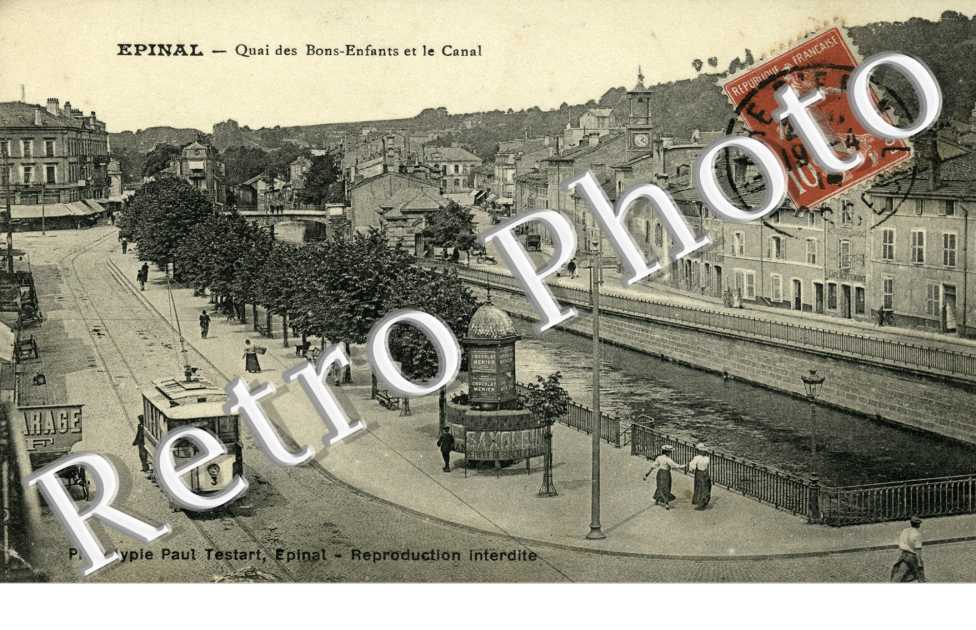 Quai des Bons Enfants et le canal