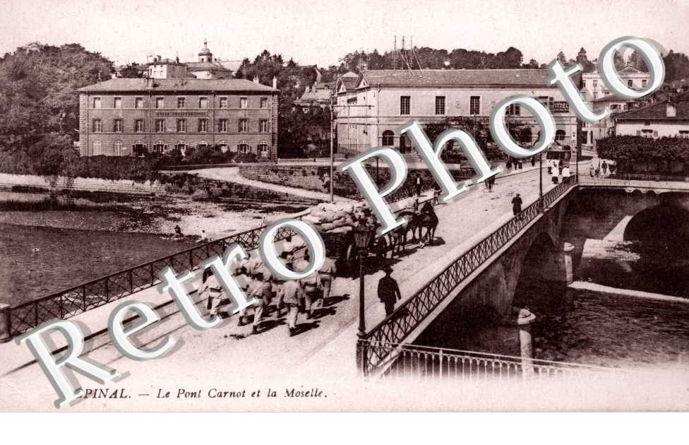Le Pont carnot et la Moselle