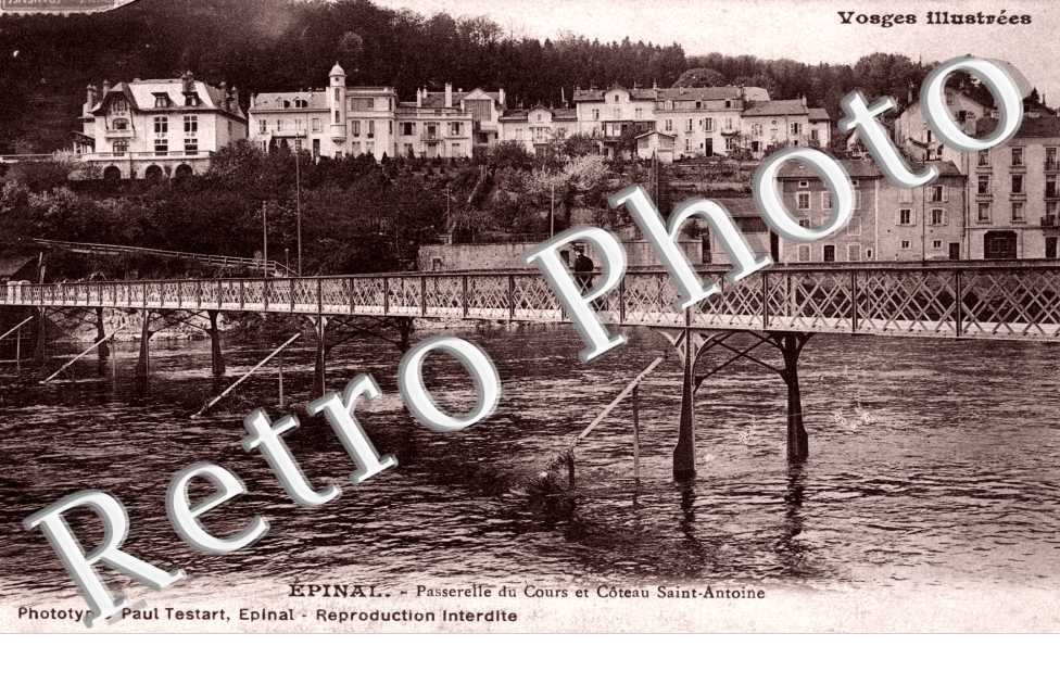 Passerelle du Cours et coteau saint Antoine