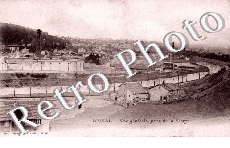 vue générale, prise de la Vierge