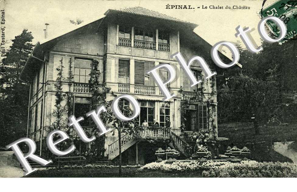 le chalet du château en 1908