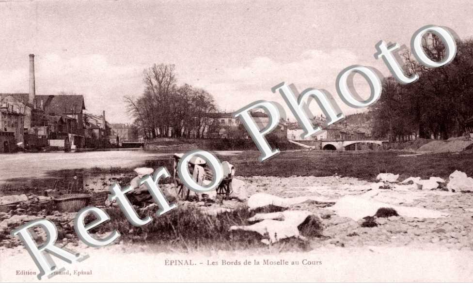 les bords de la Moselle au cours