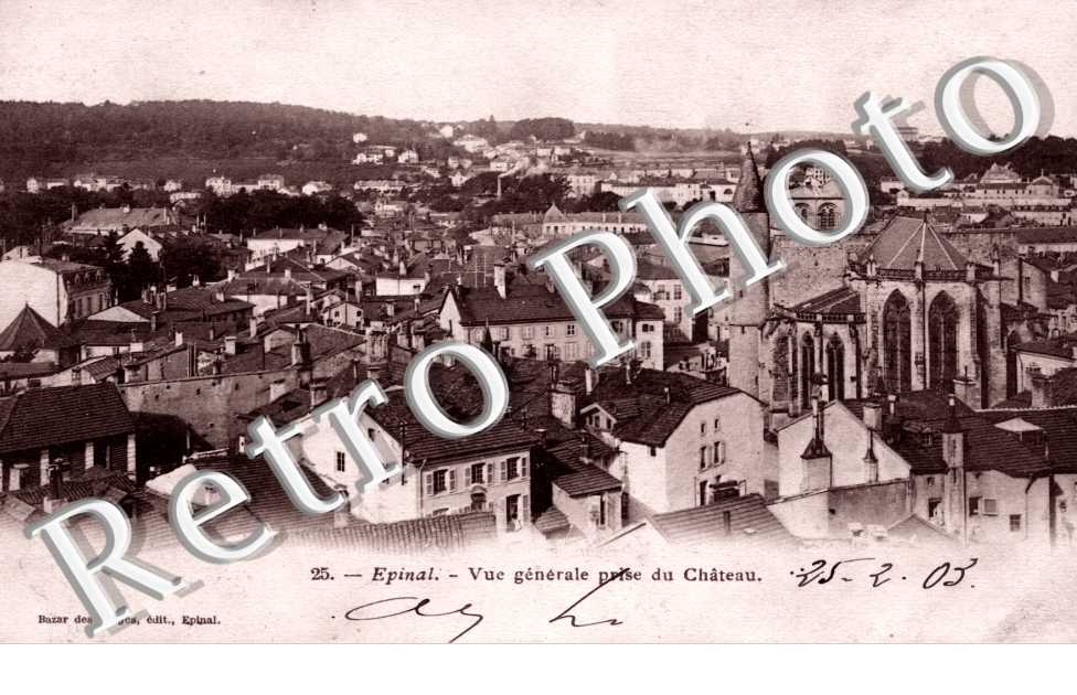 Vue Generale prise du Chateau