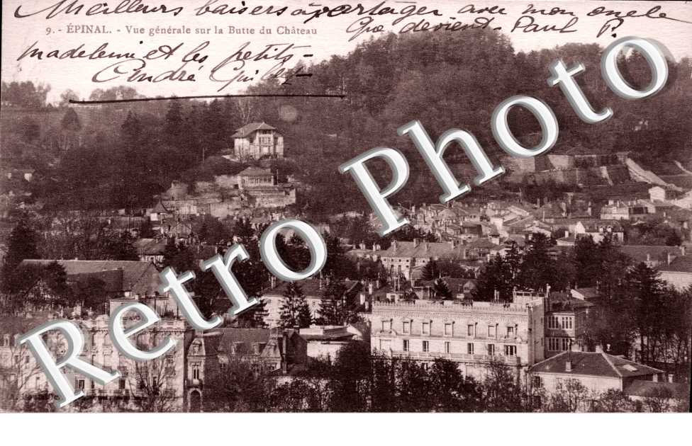 Vue Generale sur la butte du Chateau
