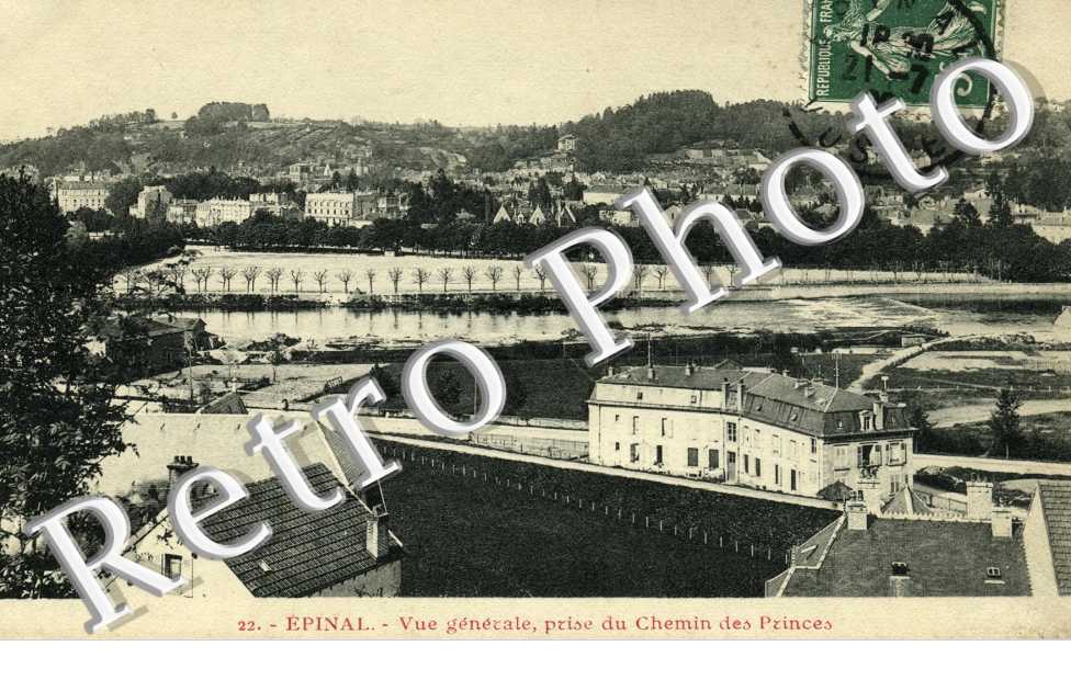 Vue generale prise du Chemin des Princes