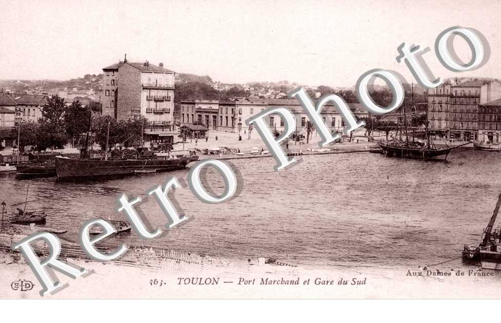 port marchand et gare du Sud