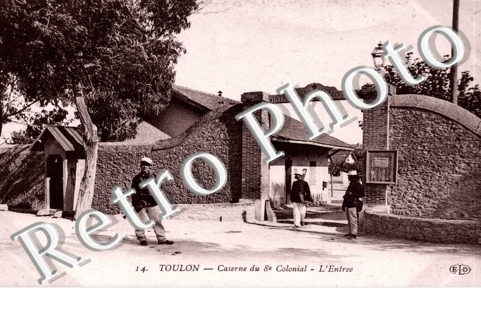 Caserne du 8eme Colonial - Entree