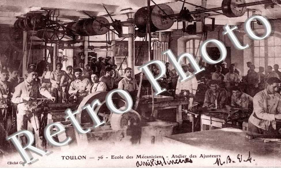 Ecole des Mecaniciens - Atelier des Ajusteurs