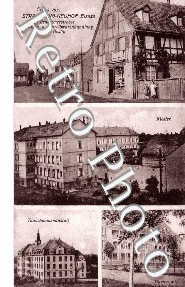 NEUHOF  Schreibwarenhandlung  von A. Hoslin