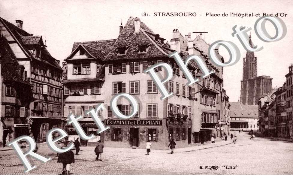 Place de l'Hopital et Rue d'Or